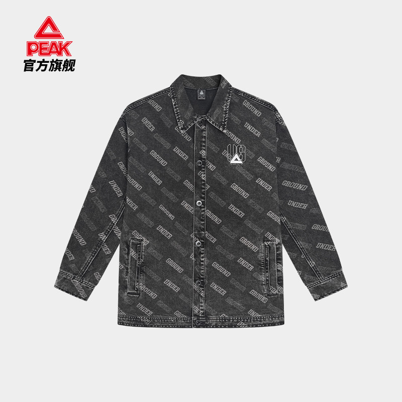 匹克牛仔外套男2025秋季时尚潮流休闲户外舒适运动服上衣FN253001,运动服/休闲服装,运动茄克/外套,淘宝优惠券,粉丝福利购,淘宝优惠卷