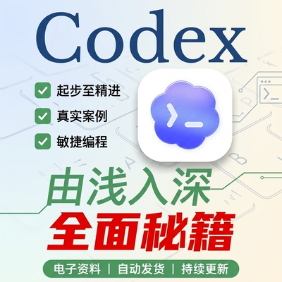 Codex 从零到一全攻略 入门到精通实战教程
