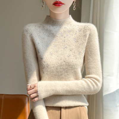钻秋冬新款洋气毛衣套头韩