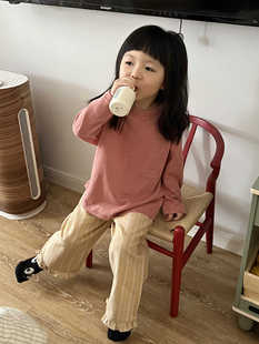 【预览】U Matter 亚麻黄条花边裤