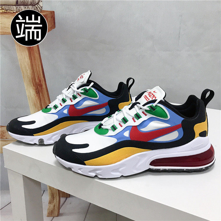 nike耐克 air max 270彩虹气垫跑步鞋 db5938 da2610-161 dd8498