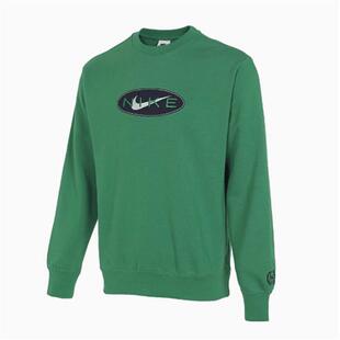 Nike 刺绣徽标圆领套头长袖卫衣男款FZ4729-399