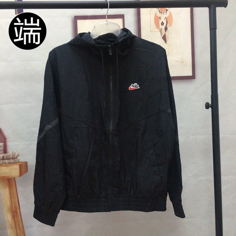 耐克 NIKE 男王一博拉链立领防风防晒风衣外套 DA5670 CZ0782