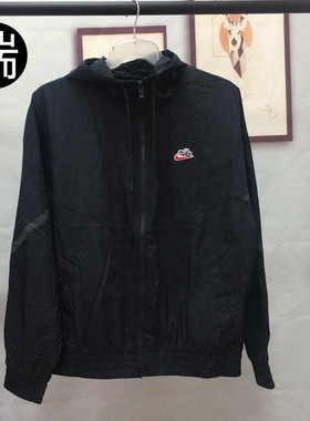 耐克 NIKE 男王一博拉链连帽立领防风防晒风衣外套 DA5670 CZ0782