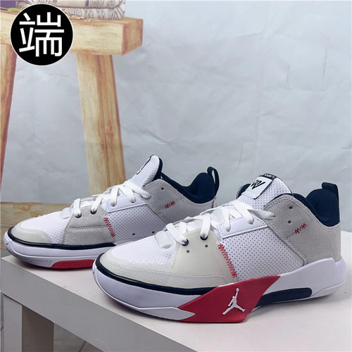 JORDAN男子实战缓震低帮篮球鞋