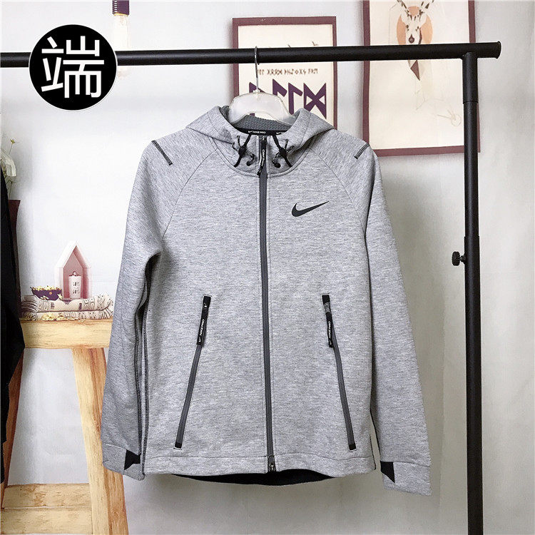 NIKE耐克男子跑步运动服针织连帽夹克外套DD1879 DM6549 DV9449