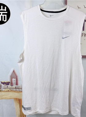 Nike/耐克 男子透气排汗宽松休闲运动无袖T恤背心 DB2081 DX0852