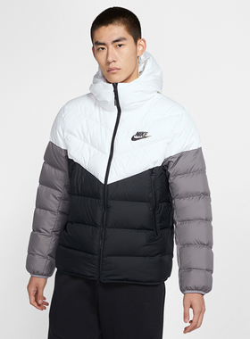 耐克 男女短款羽绒服运动保暖连帽夹克外套 CU0226 823678 FB8178