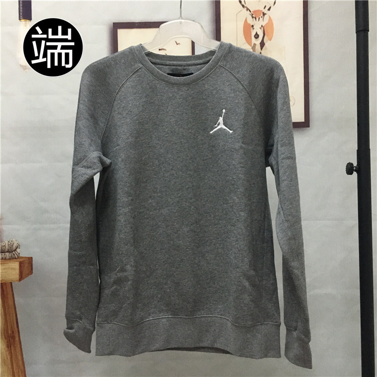 JORDAN 男子圆领加绒保暖运动休闲套头卫衣 DC6716 FB6935