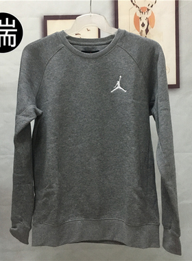 JORDAN 男子圆领加绒保暖运动休闲套头卫衣 DC6716 FB6935