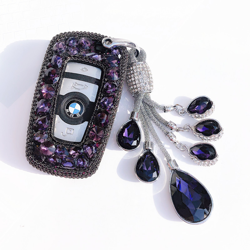 宝马3系钥匙保护套挂件女