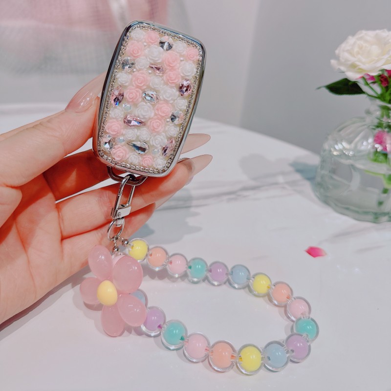 路虎揽胜钥匙套全包女极光钥匙扣