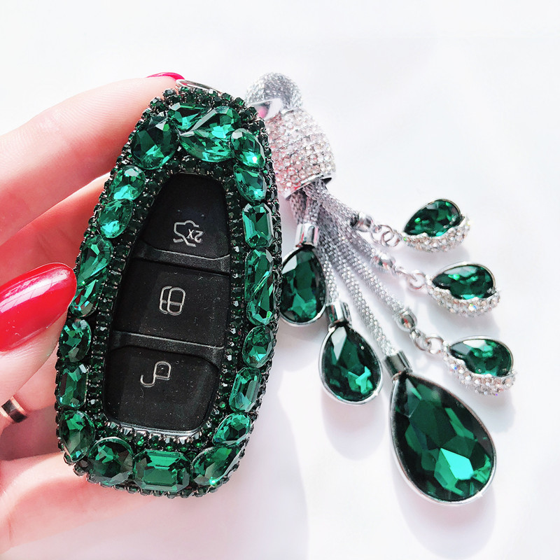 福特翼虎钥匙套镶钻翼博锐界专用