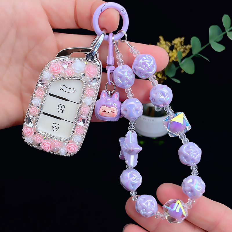 风神ax7钥匙套高档车用钥匙包扣