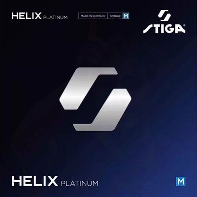 STIGA斯帝卡螺旋白金胶皮Helix Platinum莫雷高德新品快攻型套胶