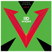 XIOM骄猛银V 079双驱韩国VEGA乒乓球胶皮球拍反胶套胶 红V79