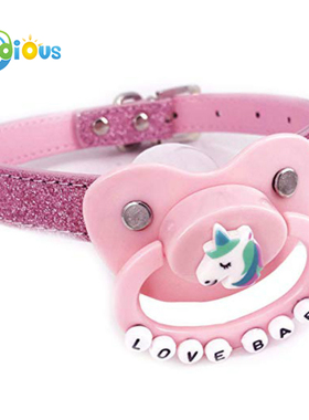 大朵ABDL皮带玩嘴套装DDLG口塞独角兽成人堵嘴SM情趣绑带口枷角色