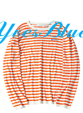YVES BLUE长袖新品针织衫醋酸羊毛可机洗宽松版型松弛感