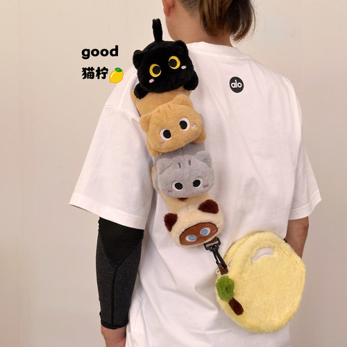 原创Good猫柠毛绒玩具猫咪公仔