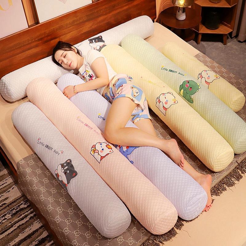 床上长条睡觉孕妇夹腿大抱枕冰丝凉感成人女生睡觉侧睡专用男生款