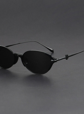 【小棕镜】复古猫眼墨镜女高级感