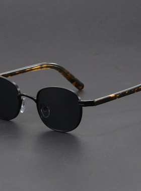 2025复古小框眼镜架男款超轻近视