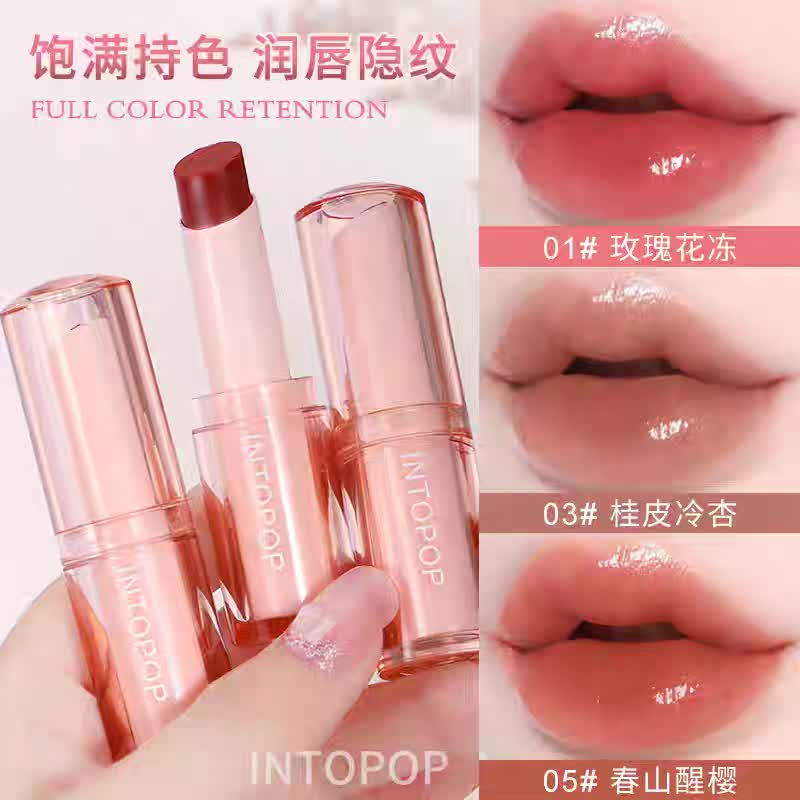 妈生嫩唇！新品~INTOPOP唇膏/口红