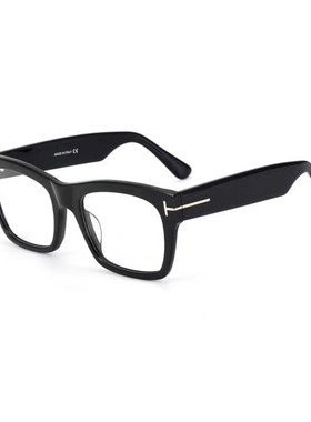 TF眼镜框黑色板材近视眼镜架方形男女平光防蓝光眼镜配度数TF1062