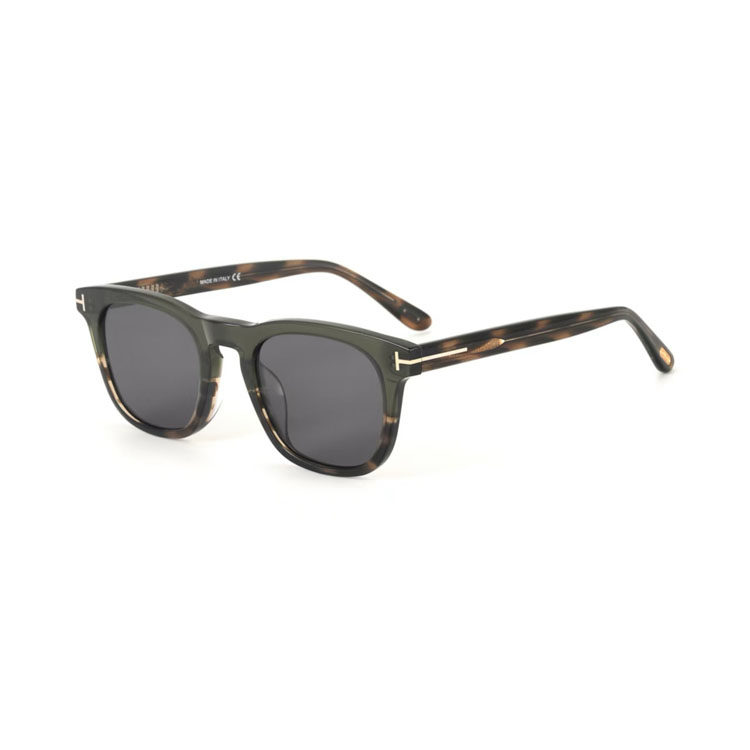 thumbnail for New Tf Sunglasses 5870 for Men and Women, Driving Uv Protection Plastic Sunglasses, Natural Look, Makes Face Look Smaller, Can Be Worn with Prescription Glasses