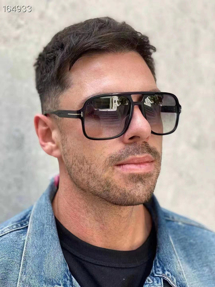 新款板材双梁大框方形太阳镜男女款防紫外线偏光驾驶墨镜884