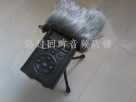 TASCAM DR-40 DR-40X录音机防风毛衣 野外防风毛罩收口毛套