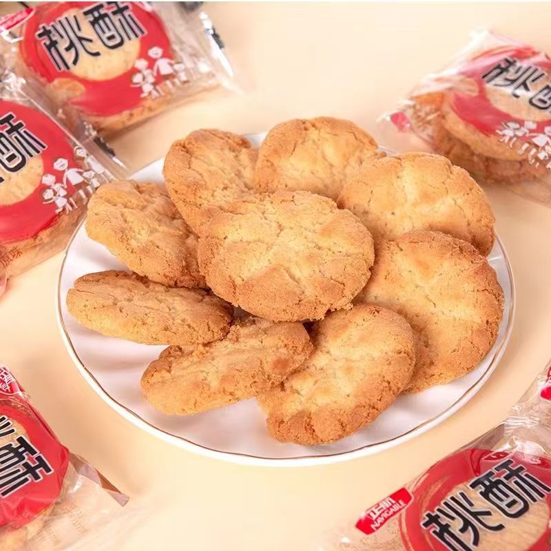 正航桃酥糕点特产原味芝麻饼干