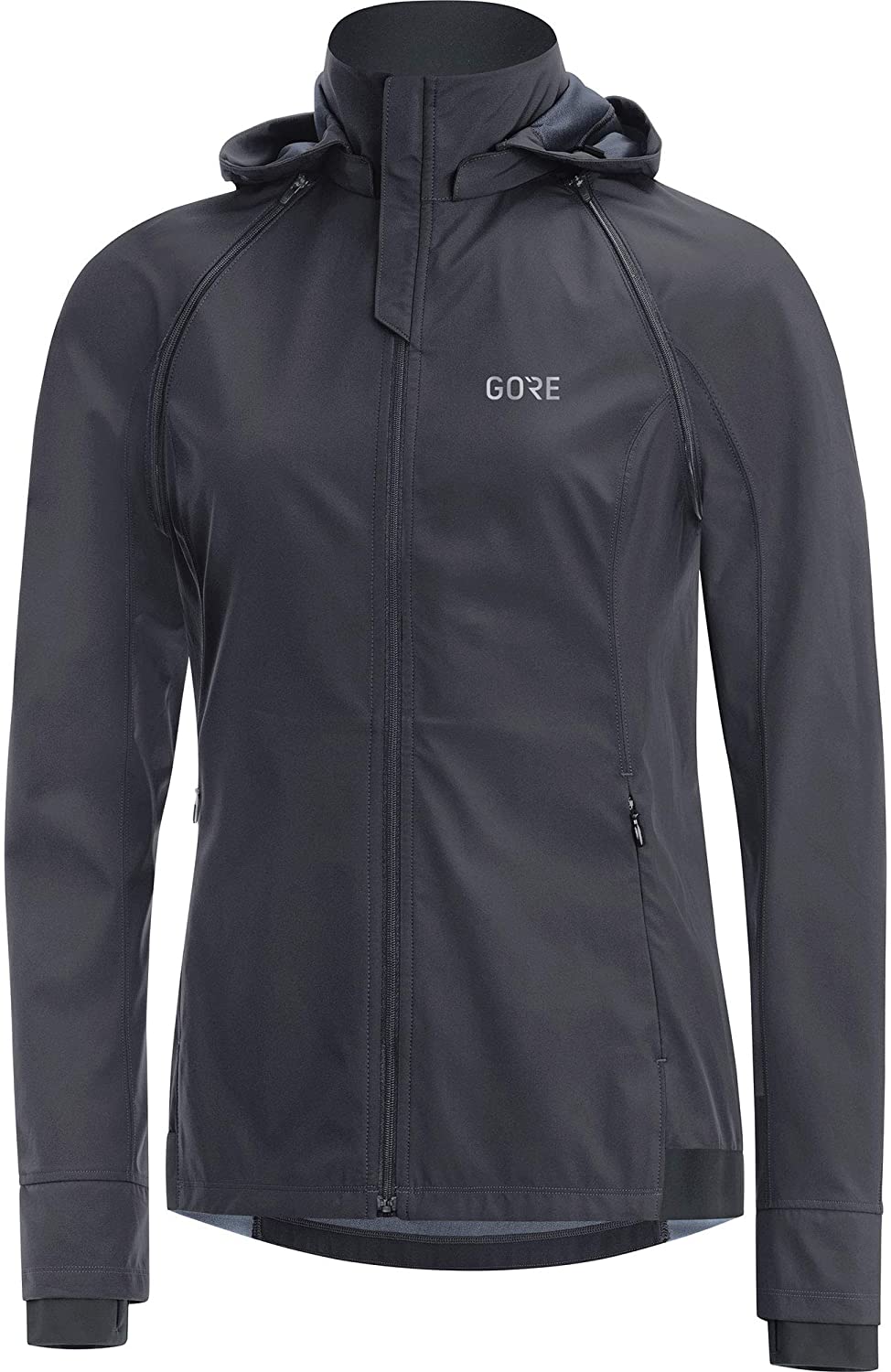 gore连帽可拆卸跑步夹克