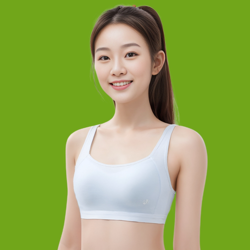少女文胸定型杯跑步防震舒适透气