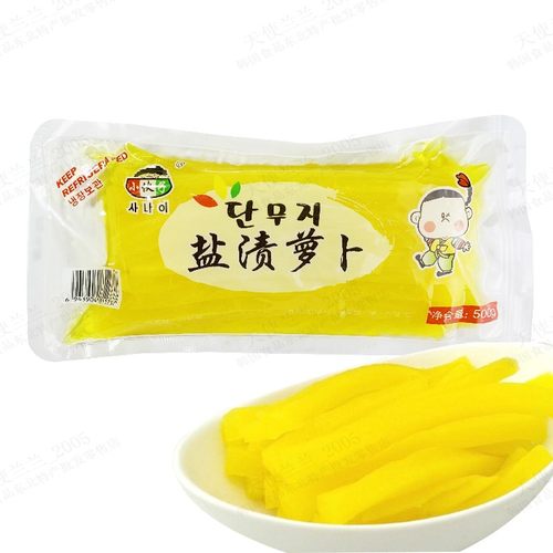 小伙子寿司切条大根条500g
