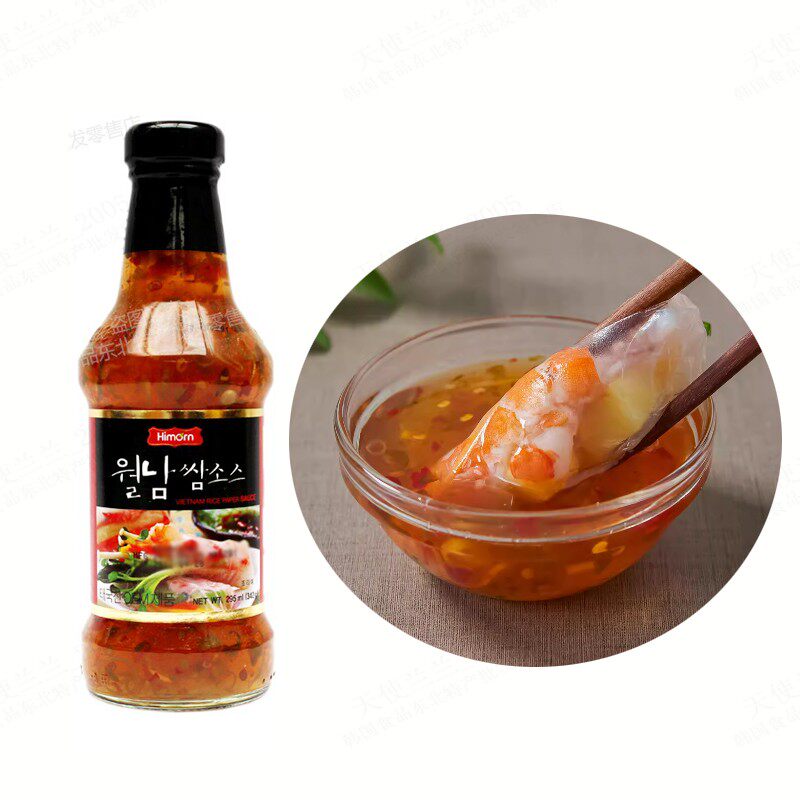 越南薄饼调料蘸酱295毫升 越南春卷调味酱 越南出口韩国调料汁221