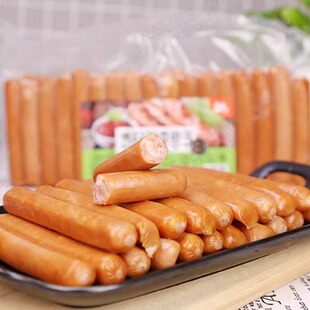 韩式法兰克福风味熏香肠1kg 韩式火锅用香肠冷冻烤肠煎烤炸非即食
