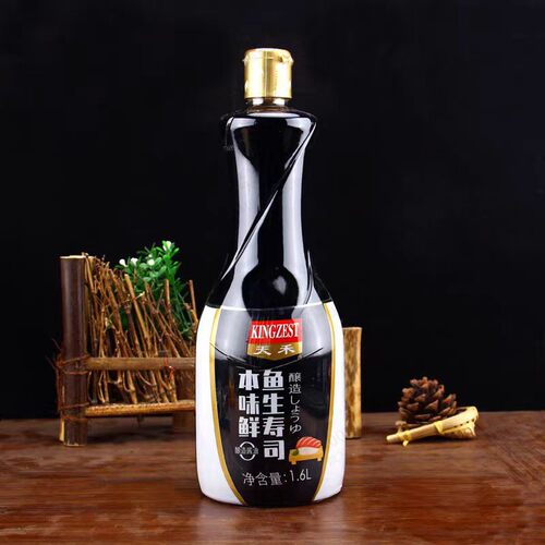 天禾本味鲜鱼生寿司酱油1.6L