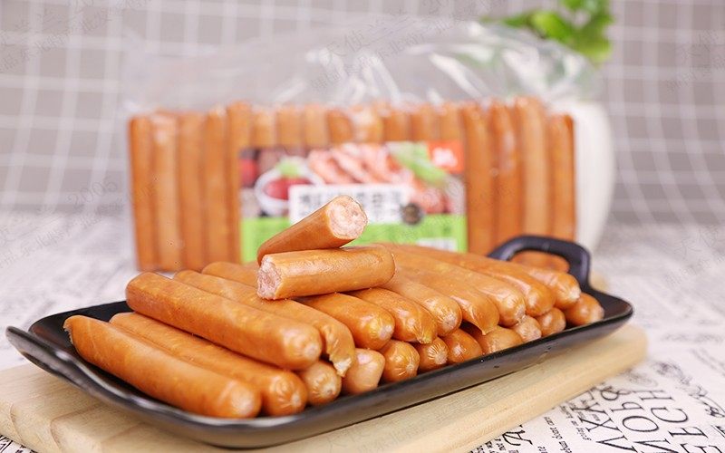 韩式法兰克福风味熏香肠1kg 韩式火锅用香肠冷冻烤肠煎烤炸非即食