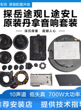 大众原装探岳途观L途安L丹拿音响套装 丹拿喇叭DN音响中置喇叭