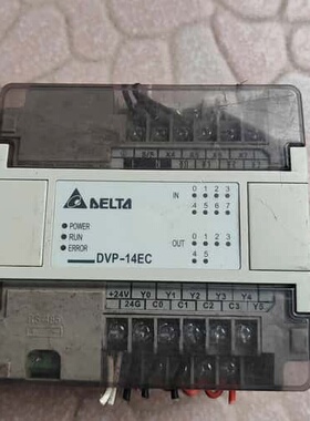 议价台达PLC控制器 DVP14EC00R2，成色如图所示。功能可维修