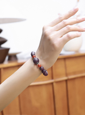 古法洛神合香珠药香珠玛瑙手串