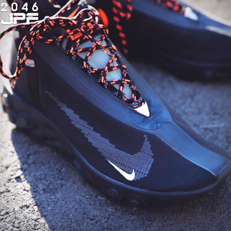 杭州现货 NIKE REACT MID WR ISPA 高桥盾联名跑鞋 AT3143-001-10