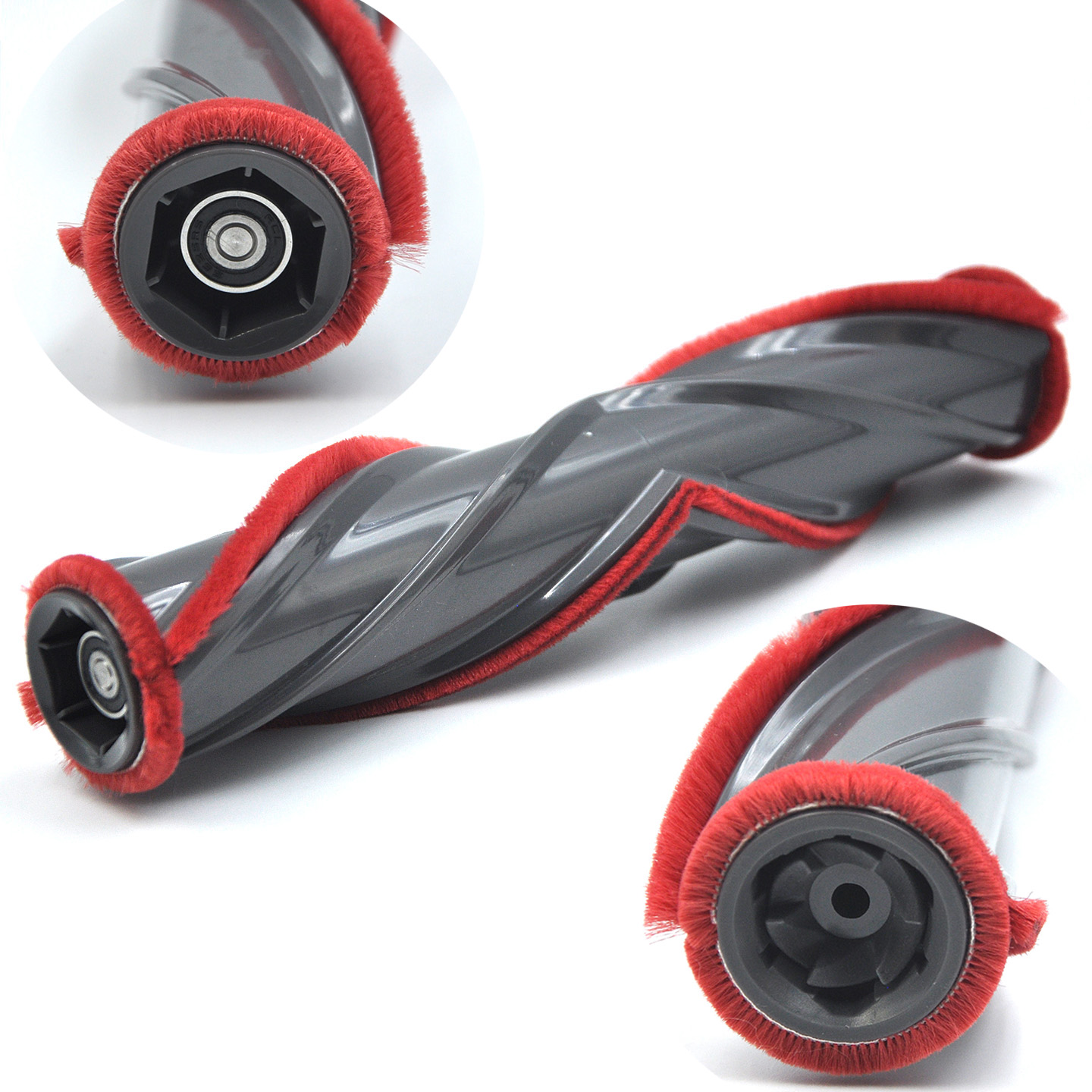 适用追觅吸尘器配件R20 Rpro/V12S地毯刷全地形防缠绕滚筒主刷R10