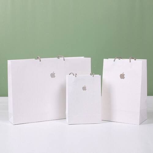 苹果18手机购物袋华为纸袋iphone18手提袋华为手机店礼品袋可定做