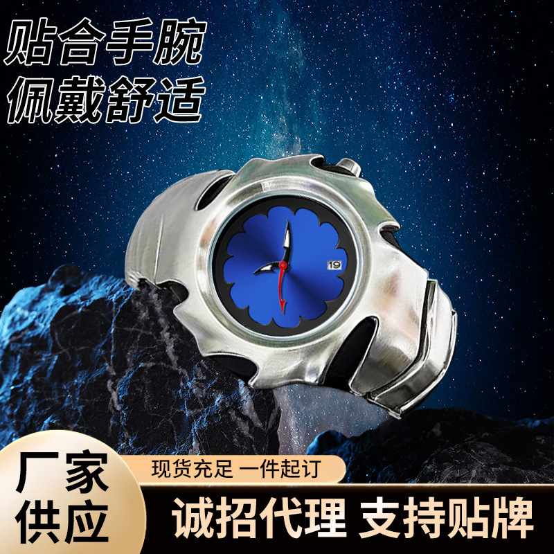 瑞士品牌异形刀锋手表男机械风男士手表高级感小众防水oak男手表