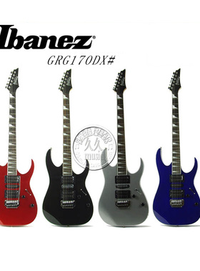 授权正品 包邮◆Ibanez 依班纳 电吉他 GRG170DX# 红蓝黑银色