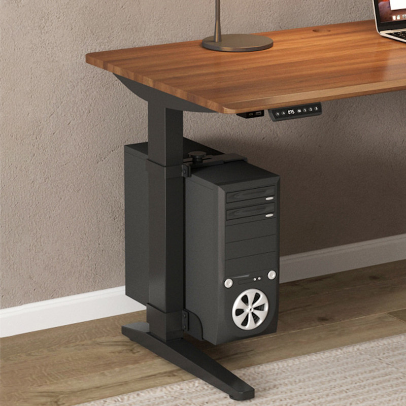 升降桌专用电脑主机架悬挂式机支架箱吊架主机挂架办公桌主机托架