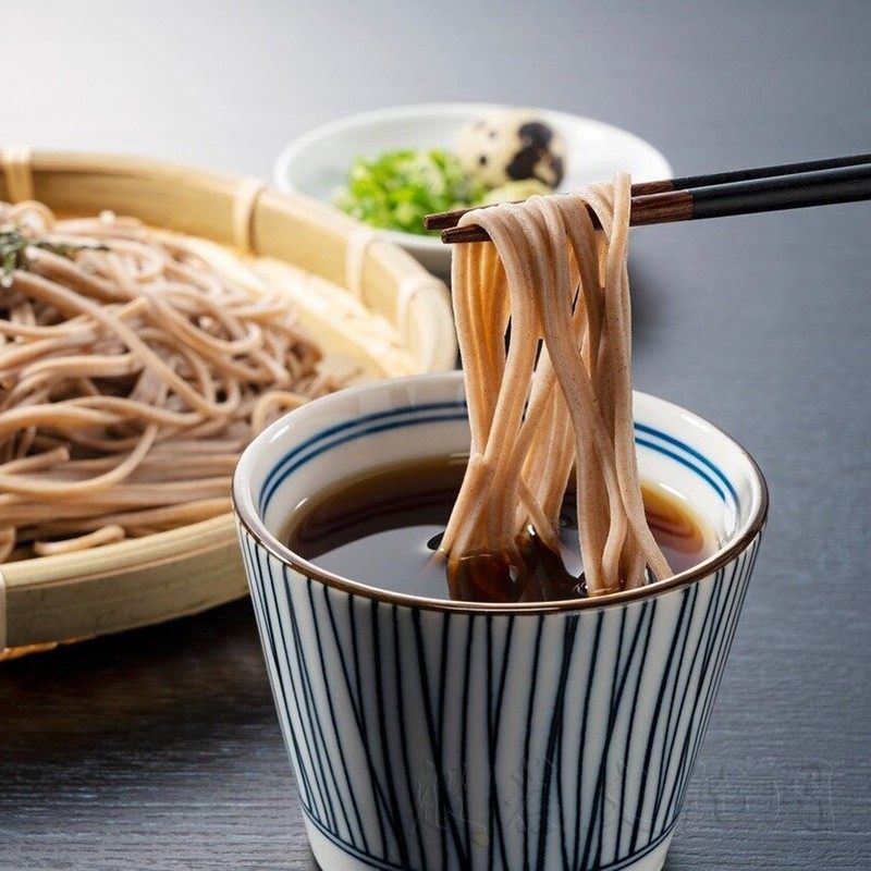 台湾十谷荞麦拉面挂面无糖主食代餐寺院素食佛家纯素三宝荞麦面线