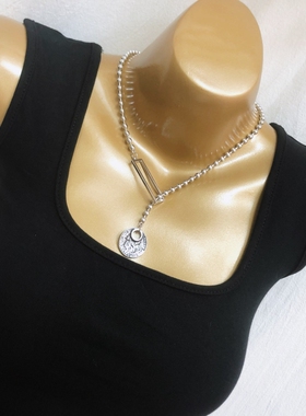 choa好看 本期必入前后两穿 收副乳 方领圆领露腰短款背心上衣女